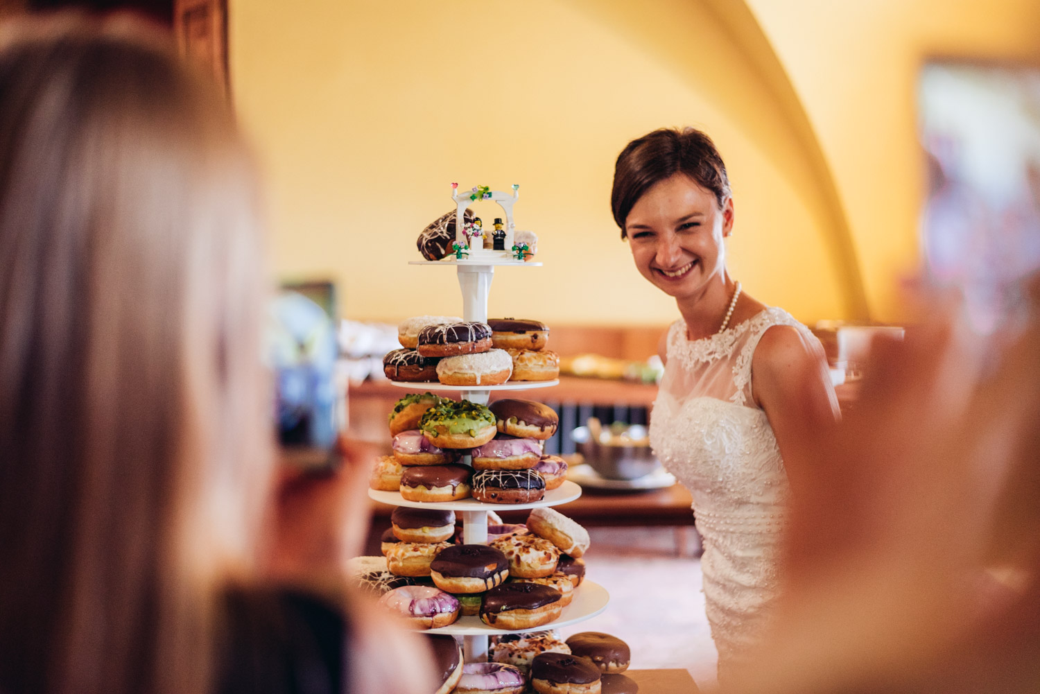 svadobné doughnuts